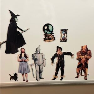 Wizard of Oz magnets set